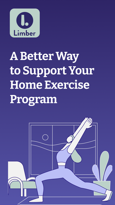 Limber Health Home Exercise App Store screenshot 1