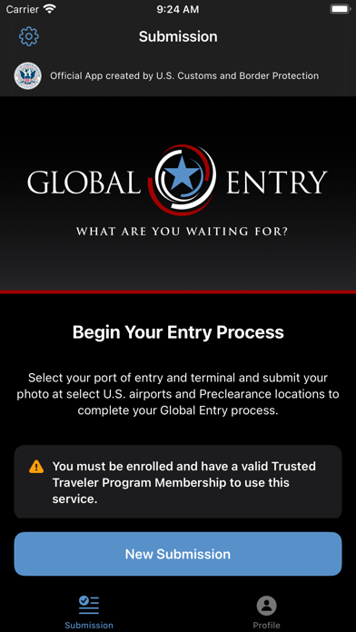 Global Entry Mobile App Store screenshot 2
