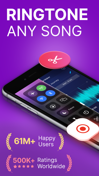 Ringtones for iphone: Ringtune App Store screenshot 1
