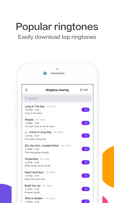 Ringtones Maker - the ring app App Store screenshot 2