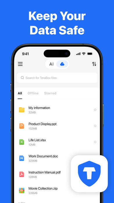 TeraBox: 1TB Cloud & AI Space App Store screenshot 2