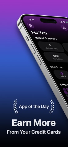 CardPointers for Credit Cards App Store screenshot 1