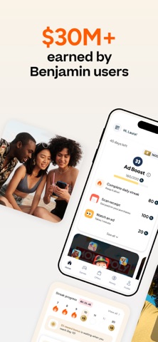 Benjamin - Earn Money Moments App Store screenshot 2