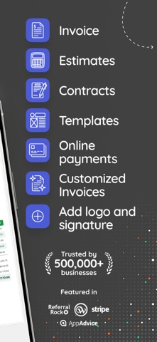Invoice Maker; Invoice Simple App Store screenshot 2