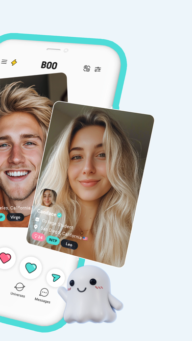 Boo App: Dating. Friends. Chat App Store screenshot 2