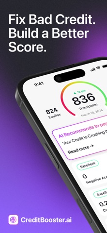 Credit Booster AI: Fix & Build App Store screenshot 1