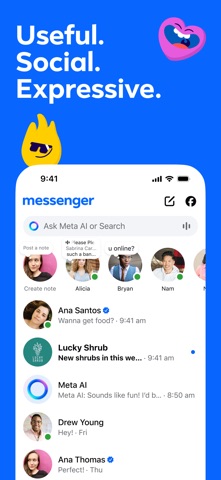 Messenger App Store screenshot 1