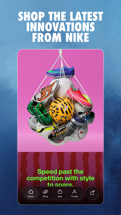 Nike: Engineered for Athletes App Store screenshot 1
