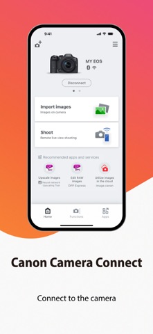 Canon Camera Connect App Store screenshot 1