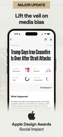 Ground News App Store screenshot 1