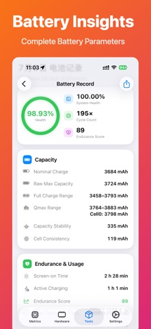 Device Status⁺ CPU x Monitor z App Store screenshot 2