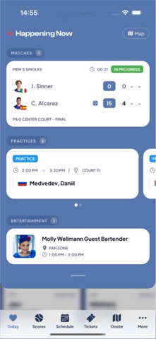 Cincinnati Open App Store screenshot 2