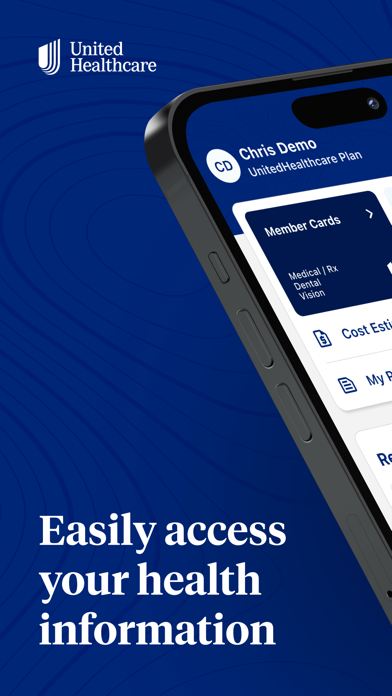 UnitedHealthcare App Store screenshot 1