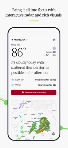 CNN Weather App Store screenshot 2