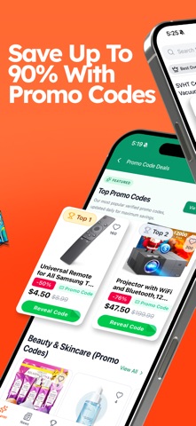 DealSeek: Coupons & Discounts App Store screenshot 2