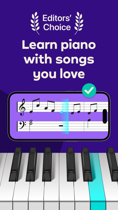 Simply Piano: Learn Piano Fast App Store screenshot 1