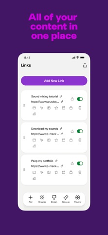Linktree: Link in Bio Creator App Store screenshot 2