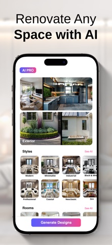 RoomGPT : AI Interior Design App Store screenshot 2