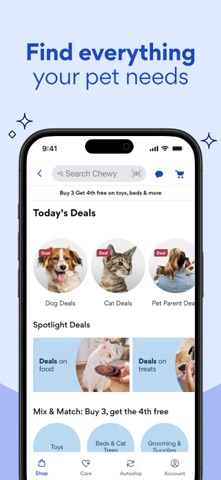 Chewy - Pet Care & Pharmacy App Store screenshot 1