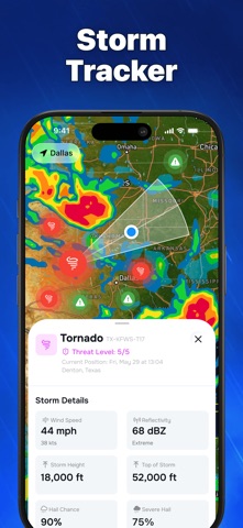 Weather Radar - NOAA Channel App Store screenshot 2