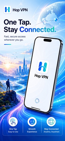 Hop VPN - Fast VPN Proxy App Store screenshot 1