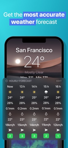 Weather Pro · Radar Alerts App Store screenshot 1