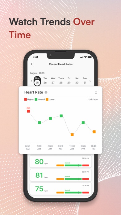 Check Heart Rate Now App Store screenshot 2