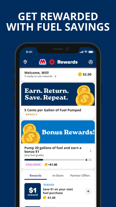 Marathon Rewards App Store screenshot 1