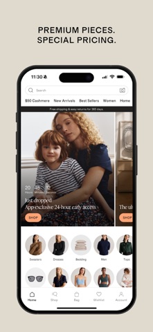 Quince: Luxury Essentials App Store screenshot 2