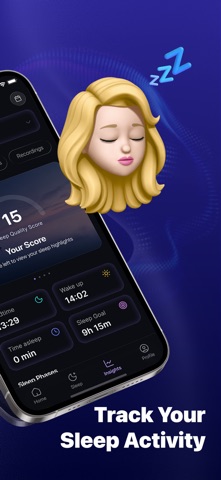 SleepSense: Sleep Tracker App Store screenshot 2