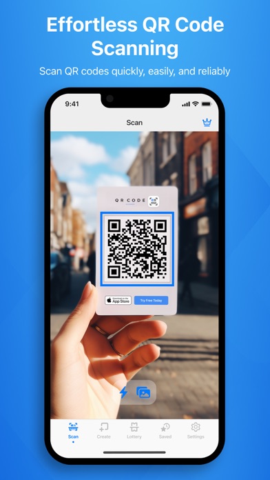 Scan QR Code. App Store screenshot 1
