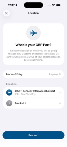 Mobile Passport Control App Store screenshot 2