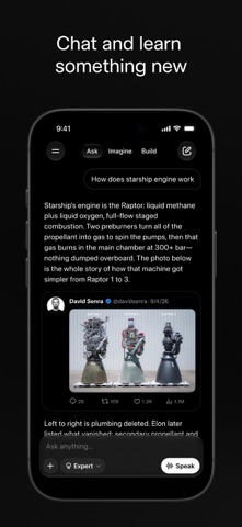 Grok AI screenshot