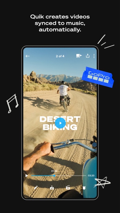 GoPro Quik App Store screenshot 1