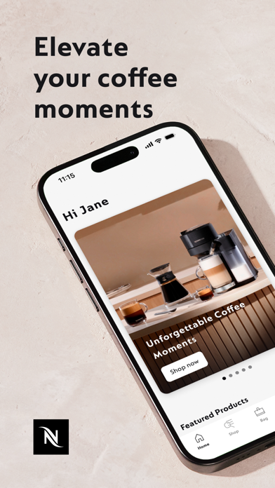 Nespresso Store App Store screenshot 1