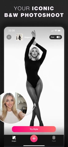 Glam AI: Video & Photo Editor App Store screenshot 2