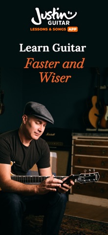 Justin Guitar Lessons & Songs App Store screenshot 1
