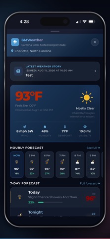 GM Weather App Store screenshot 1