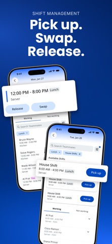 HotSchedules App Store screenshot 2