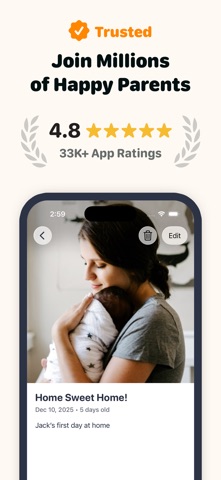 Baby Tracker & Newborn Log App Store screenshot 2