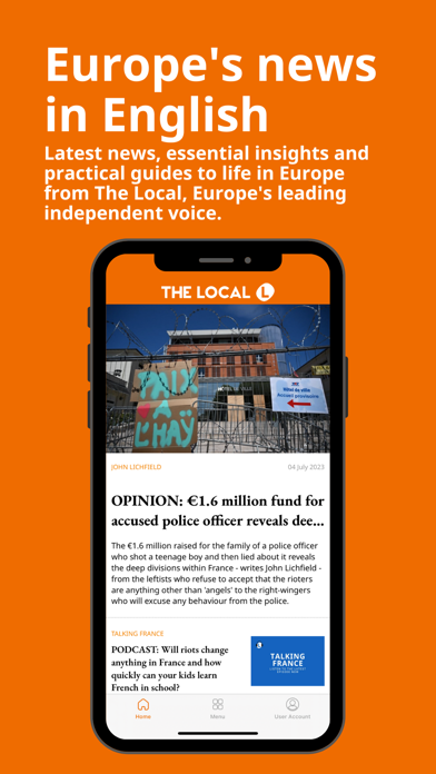 The Local - News in English App Store screenshot 1