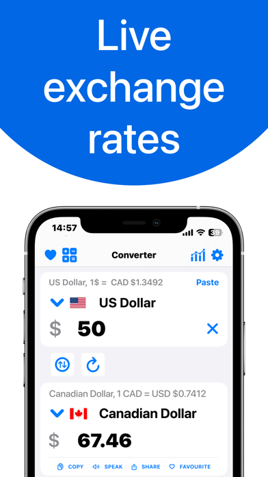 Currency Converter Calculator• App Store screenshot 2