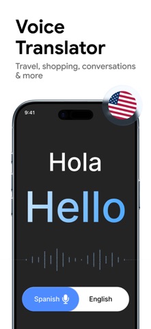 Translate One: AI Translator App Store screenshot 2