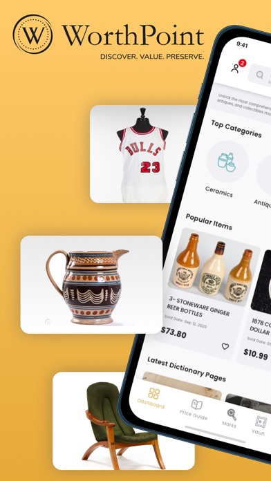 WorthPoint App Store screenshot 1