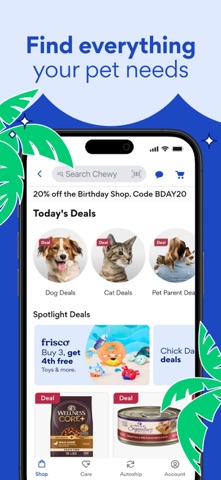 Chewy - Pet Care & Pharmacy App Store screenshot 2