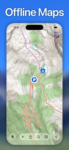 Topo Maps+: Topographic Maps App Store screenshot 1