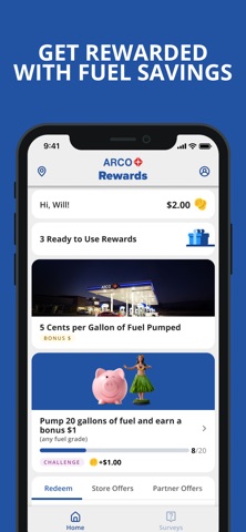 ARCO Rewards App Store screenshot 1