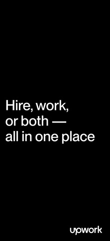 Upwork App Store screenshot 1