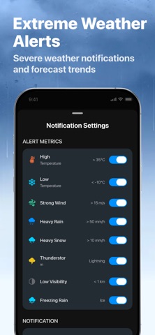 Aura: Weather & Radar Forecast App Store screenshot 2