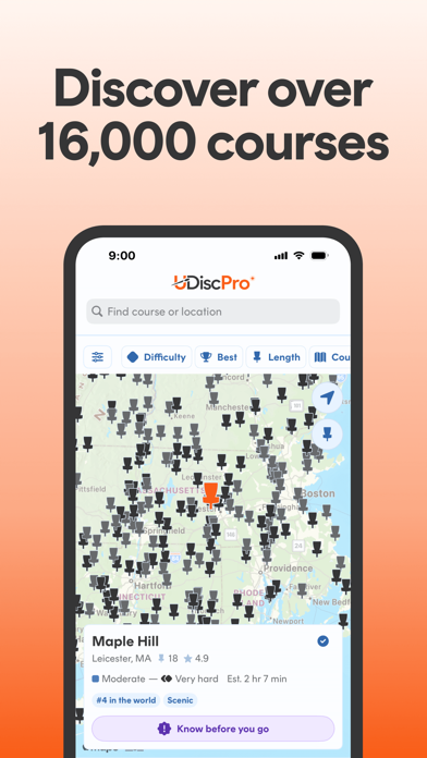 UDisc Disc Golf App Store screenshot 1